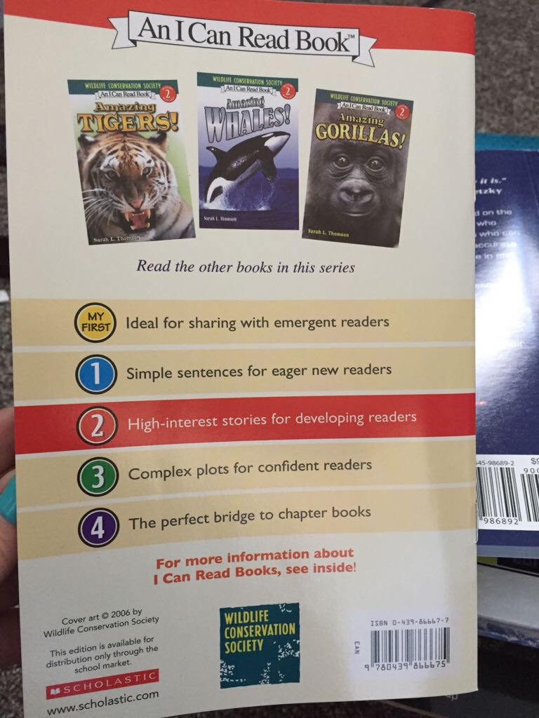 Amazing Sharks! - Wildlife Conservation Society (Scholastic - Paperback) book collectible [Barcode 9780439866675] - Main Image 2