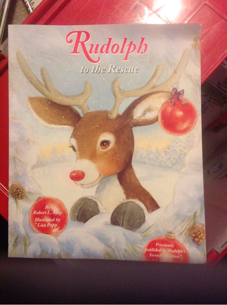 Rudolph To The Rescue - Robert May (A Scholastic Press - Paperback) book collectible [Barcode 9780545037747] - Main Image 1