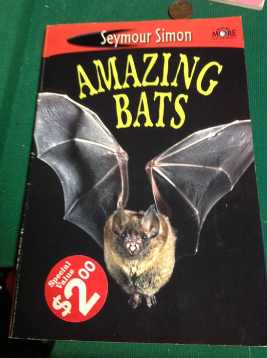 Amazing Bats - Seymour Simon book collectible [Barcode 9780439802017] - Main Image 1