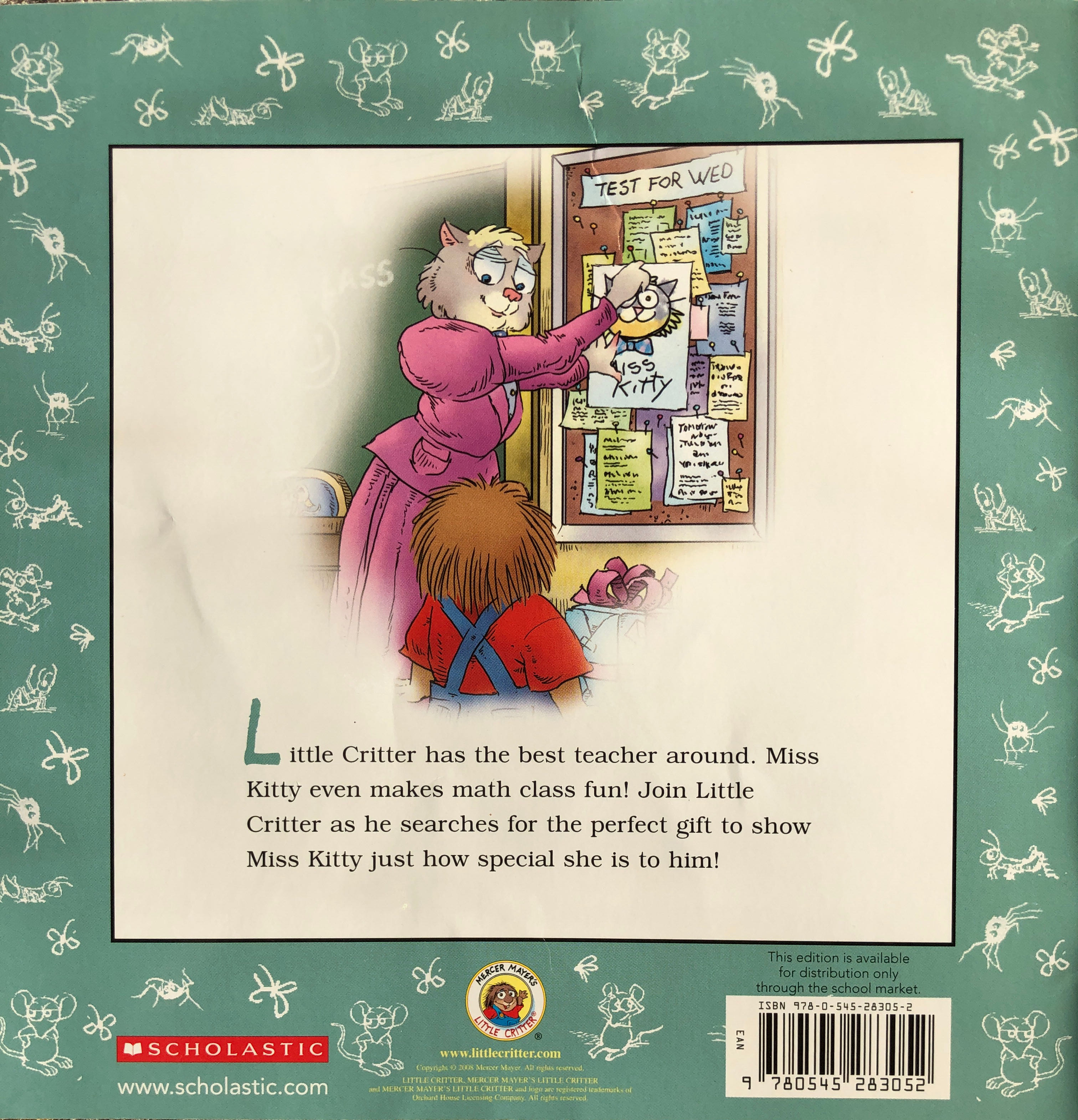 Best Teacher Ever - Mercer Mayer (A Scholastic Press - Paperback) book collectible [Barcode 9780545283052] - Main Image 2