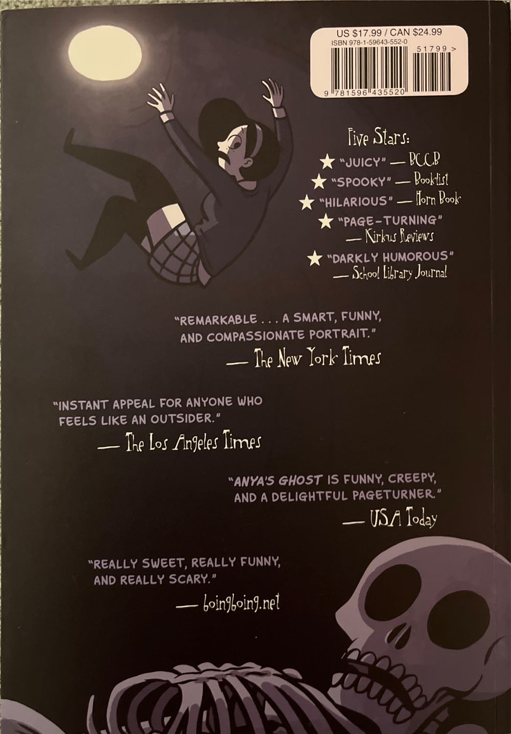 Anya’s Ghost - Vera Brosgol (First Second Books - Paperback) book collectible [Barcode 9781596435520] - Main Image 2