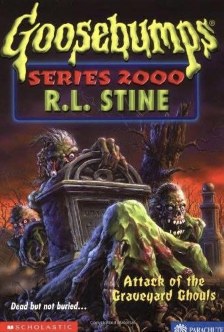 Attack of the Graveyard Ghouls - R.L. Stine (Scholastic Inc. - Paperback) book collectible [Barcode 9781407157290] - Main Image 2