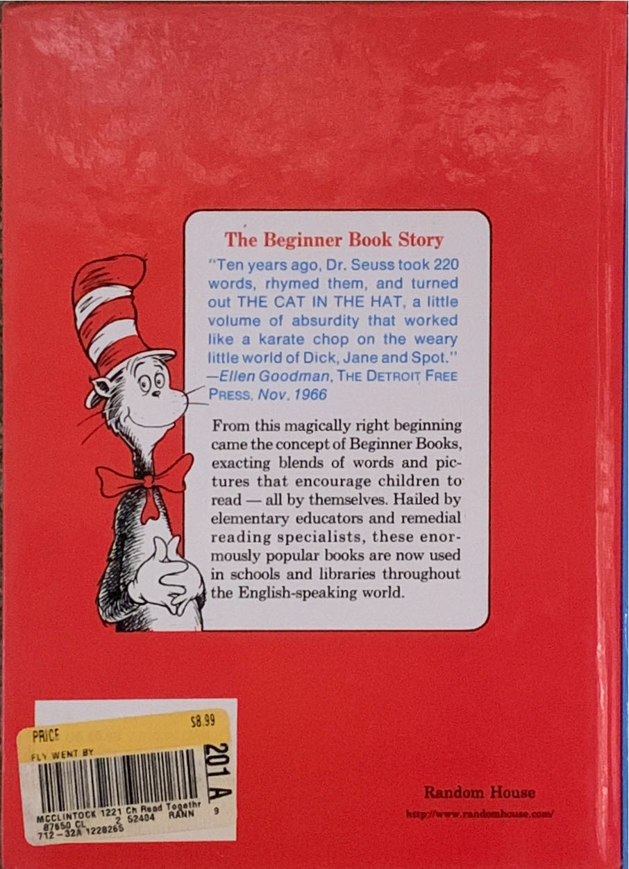 A Fly Went By - Mike McClintock (Random House Books for Young Readers - Hardcover) book collectible [Barcode 9780394800035] - Main Image 2