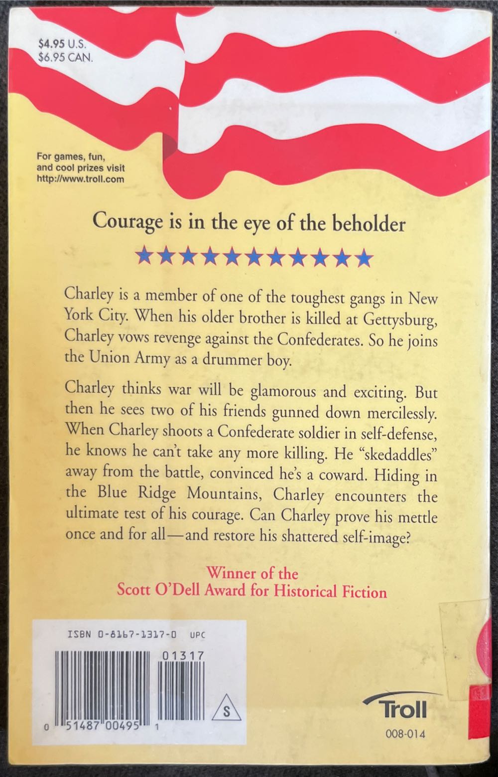 Charley Skedaddle - Patricia Beatty (Troll Communications Llc - Paperback) book collectible [Barcode 9780816713172] - Main Image 2