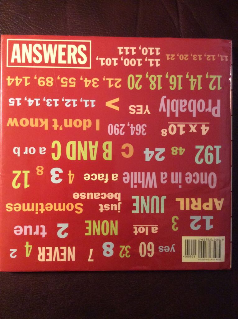Math Curse - Jon Scieszka (Viking - Hardcover) book collectible [Barcode 9780670861941] - Main Image 2
