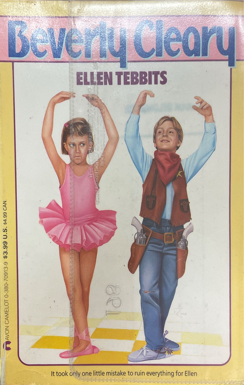Ellen Tebbits - Beverly Cleary (Avon Books - Paperback) book collectible [Barcode 9780380709137] - Main Image 2