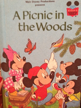 Disney WWR A Picnic In The Woods - The Disney Disney Company (Random House - Hardcover) book collectible [Barcode 9780394858739] - Main Image 1
