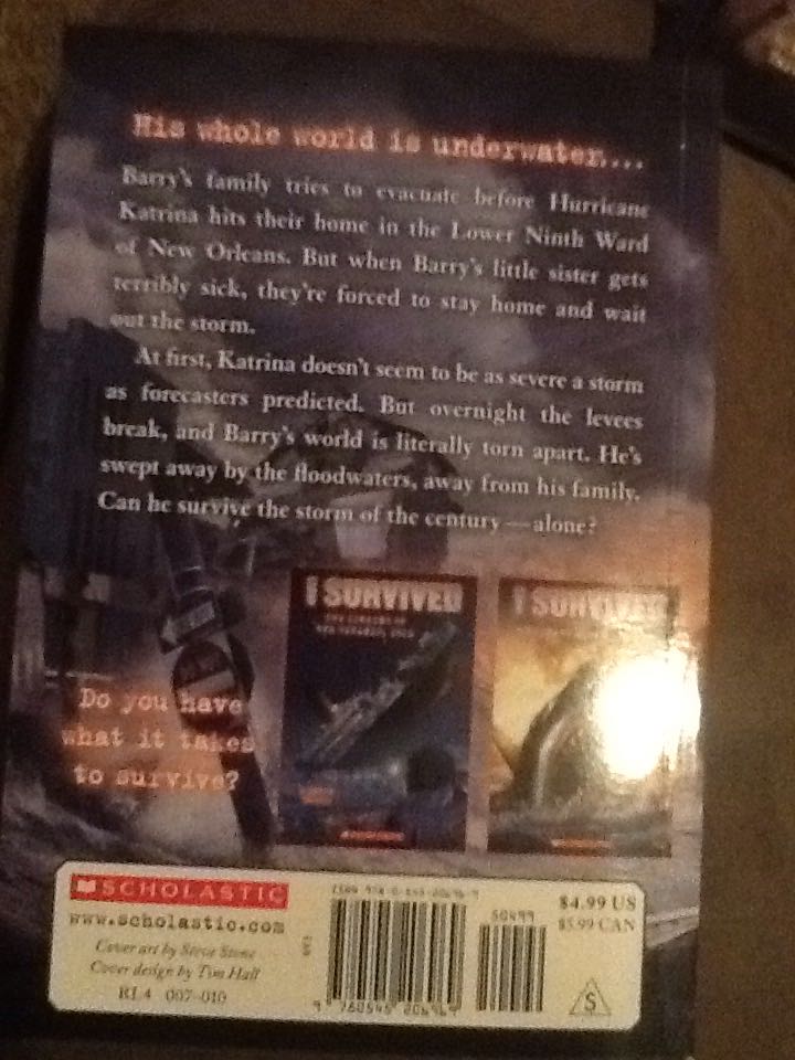 I Survived Hurricane Katrina, 2005 (I Survived Series #3) - Lauren Tarshis (Scholastic - Paperback) book collectible [Barcode 9780545206969] - Main Image 2