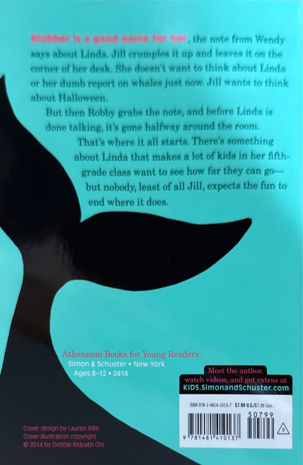 Blubber - Judy Blume (Simon and Schuster - Paperback) book collectible [Barcode 9781481410137] - Main Image 2