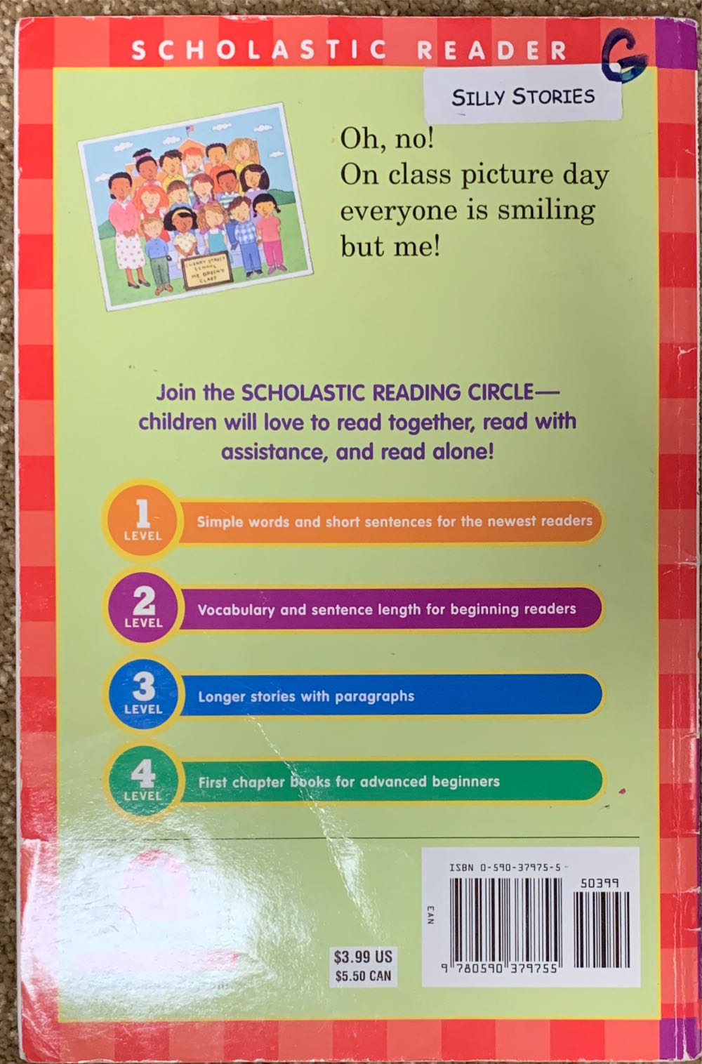 Class Picture Day - Andrea Buckless (Cartwheel - Paperback) book collectible [Barcode 9780590379755] - Main Image 2