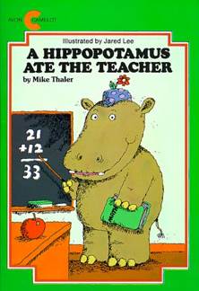 A Hippopotamus Ate the Teacher - Mike Thaler (HarperCollins) book collectible [Barcode 9780380780488] - Main Image 1