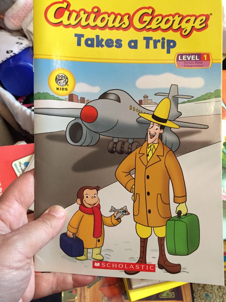 Curious George Takes A Trip - Rotem Moscovich (Scholastic Inc - Paperback) book collectible [Barcode 9780545804929] - Main Image 1