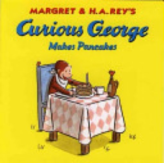 Curious George Makes Pancakes - Margret Rey (Houghton Miffin Co. - Paperback) book collectible [Barcode 9780395919088] - Main Image 1