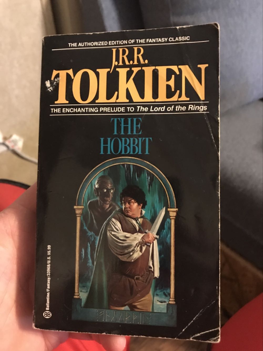 The Hobbit - J.R.R. Tolkien (Del Rey - Paperback) book collectible [Barcode 9780345339683] - Main Image 3