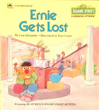 Ernie Gets Lost(e) - Tom Cooke (Golden Books - Hardcover) book collectible [Barcode 9780307120151] - Main Image 1