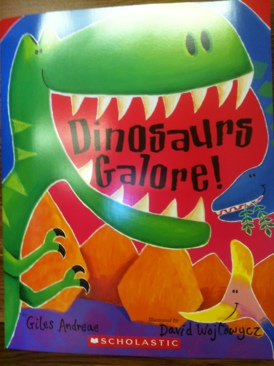 Dinosaurs Galore! - Giles Andreae (A Scholastic Press - Paperback) book collectible [Barcode 9780439799706] - Main Image 1