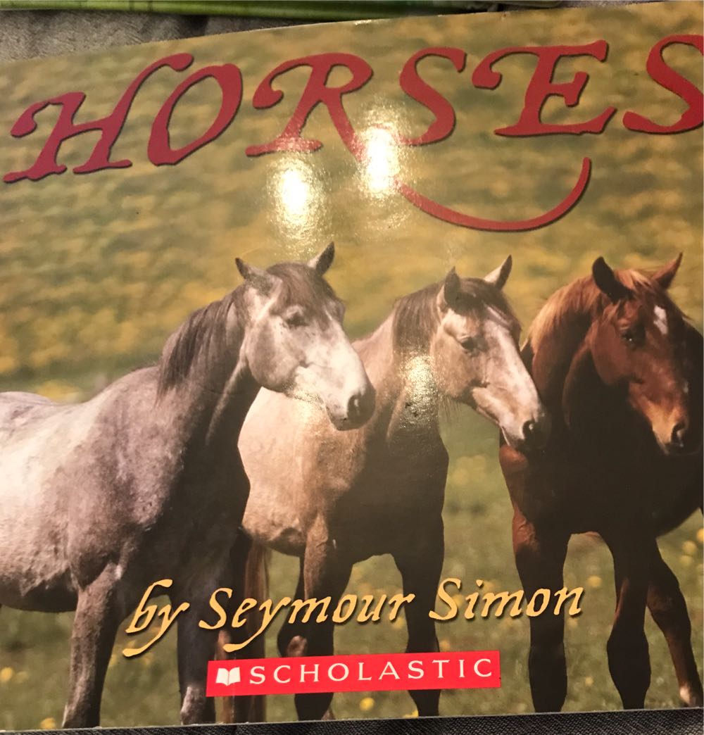 Horses - Seymour Simon book collectible [Barcode 9780545000963] - Main Image 2