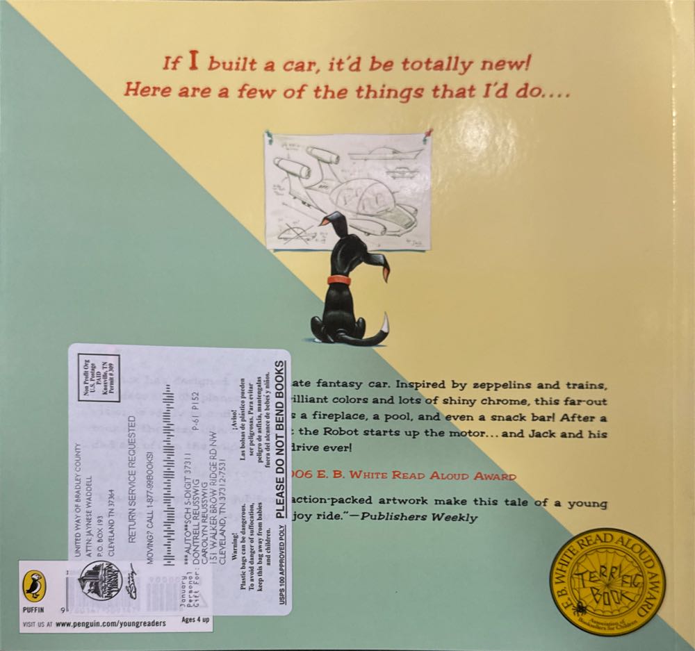 If I Built A Car - Chris Van Dusen book collectible [Barcode 9780147509147] - Main Image 2