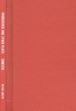 Rhinoceros, And Other Plays