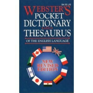 Webster’s Pocket Dictionary And Thesaurus