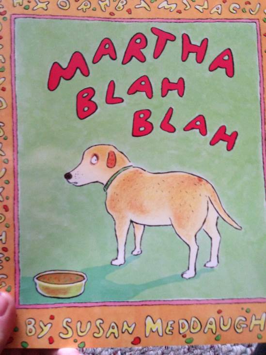 Martha Blah Blah - susan meddaugh (Houghton Mifflin Harcourt) book collectible [Barcode 9780395901182] - Main Image 1
