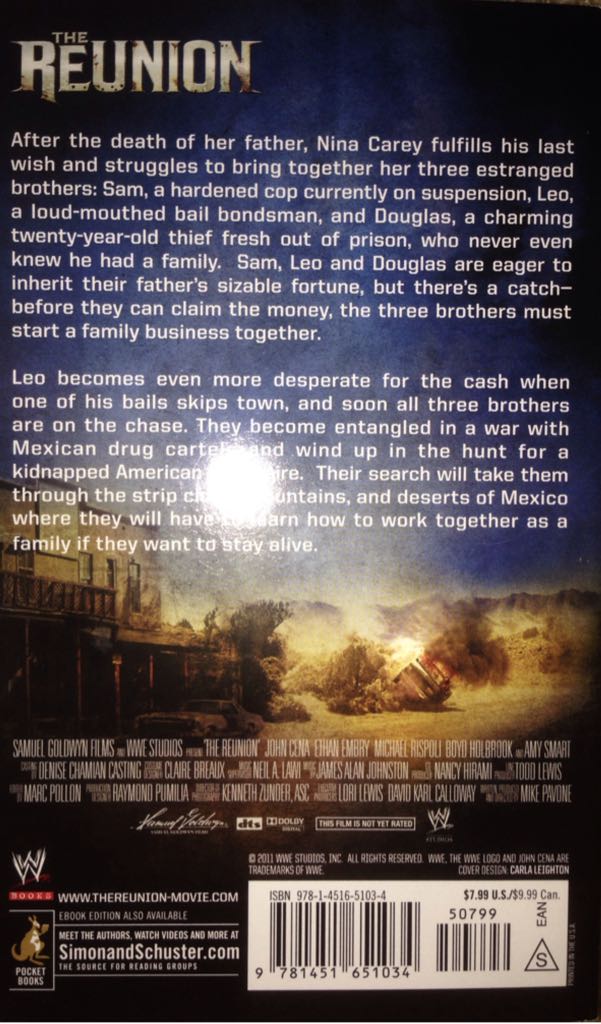 The Reunion - Daniel Josephs (Simon and Schuster - Paperback) book collectible [Barcode 9781451651034] - Main Image 2