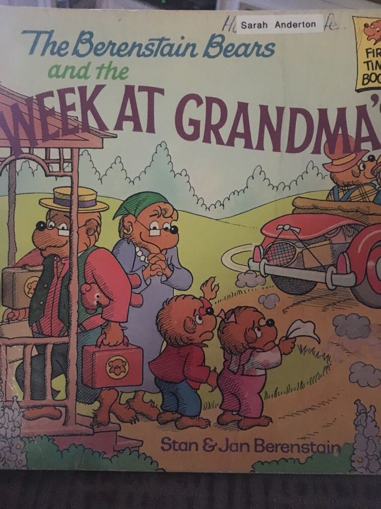 The Berenstain Bears And The Week At Grandma’s - Stan & book collectible - Main Image 1
