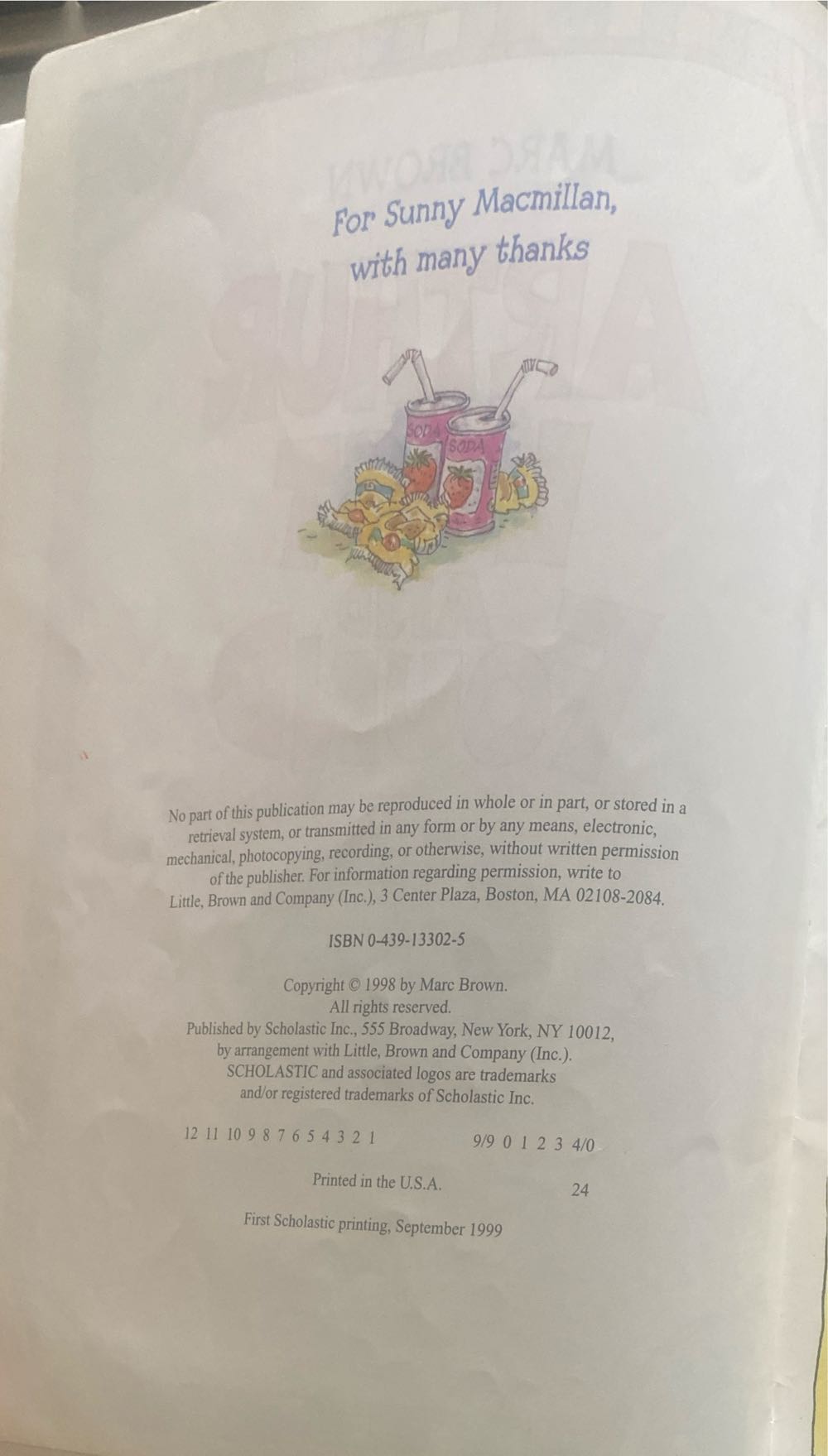 Arthur Lost And Found - Marc Brown (- Paperback) book collectible [Barcode 9780439133029] - Main Image 4