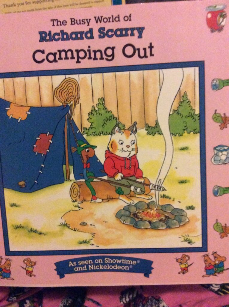 Camping Out A27- Richard Scarry