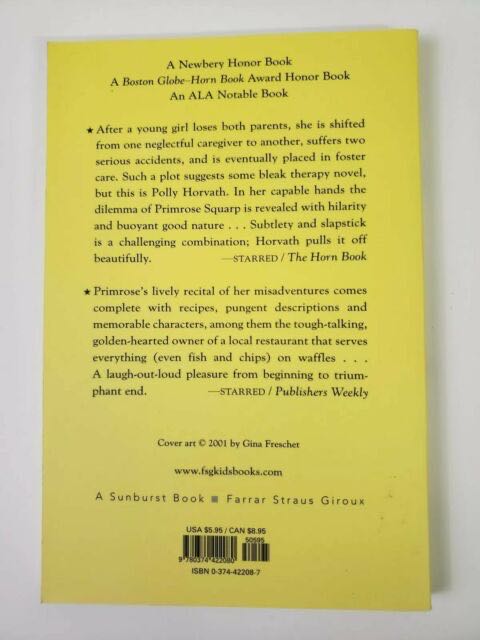 Everything On A Waffle - Newbery - Canada - Ocean Wreck - Death - Suicide - 11 Yr Old - Polly Horvath (- Hardcover) book collectible [Barcode 9780439440394] - Main Image 2
