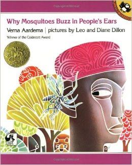 Why Mosquitoes Buzz In People’s Ears - Verna Aardema (Puffin Pied Piper - Paperback) book collectible [Barcode 9780140549058] - Main Image 2