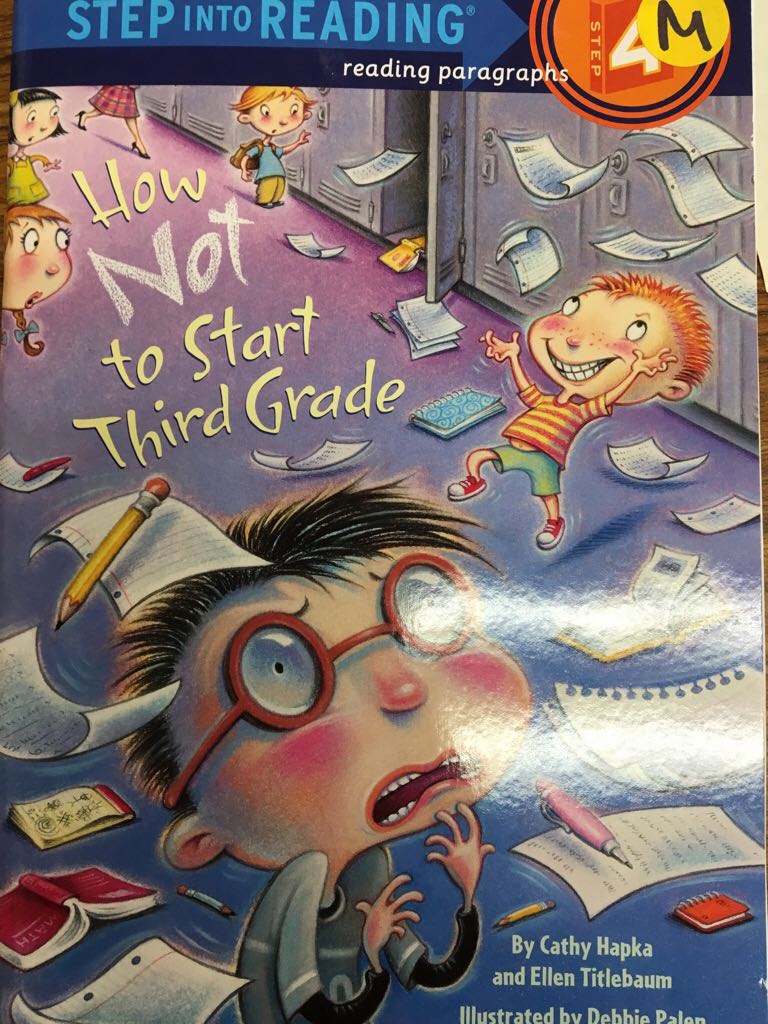 How Not To Start Third Grade - Cathy Hapka book collectible [Barcode 9781338048513] - Main Image 1