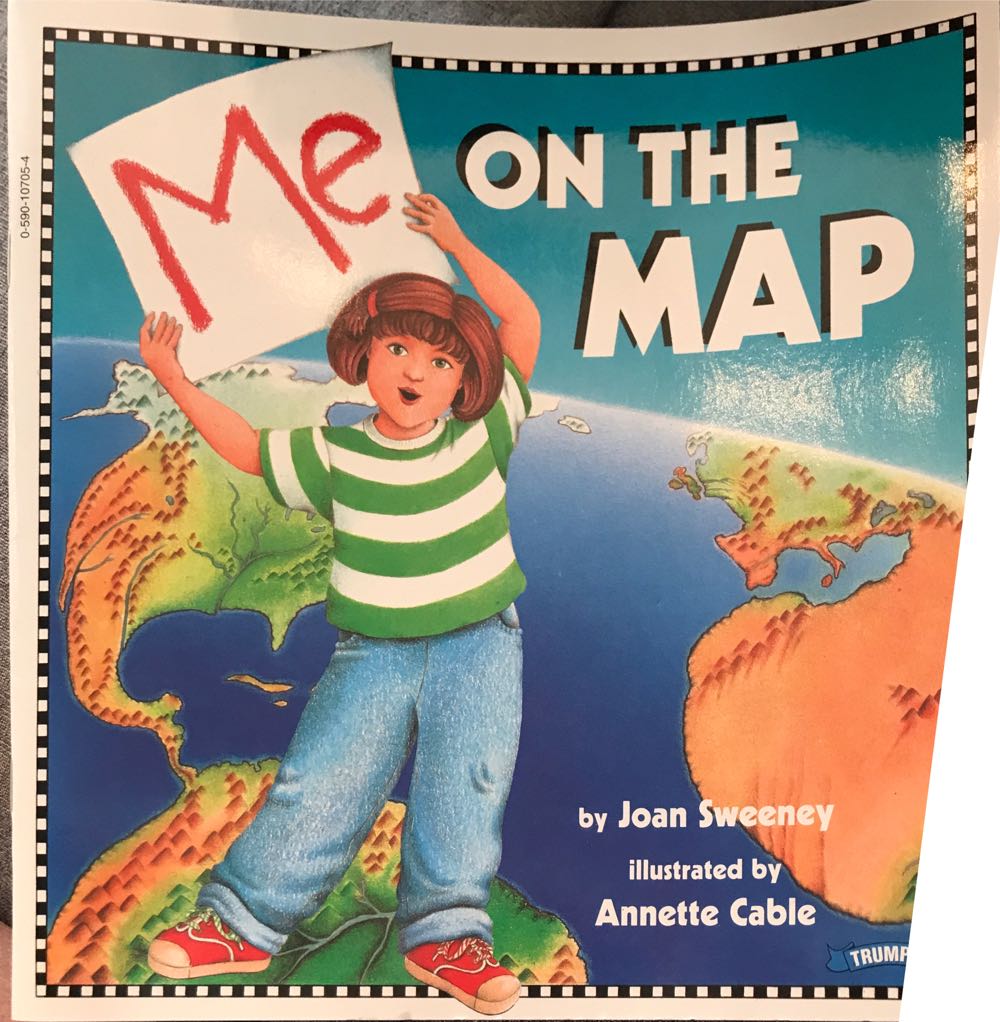 Me On The Map - Joan Sweeney (A Trumpet Club Special - Paperback) book collectible [Barcode 9780590107051] - Main Image 2