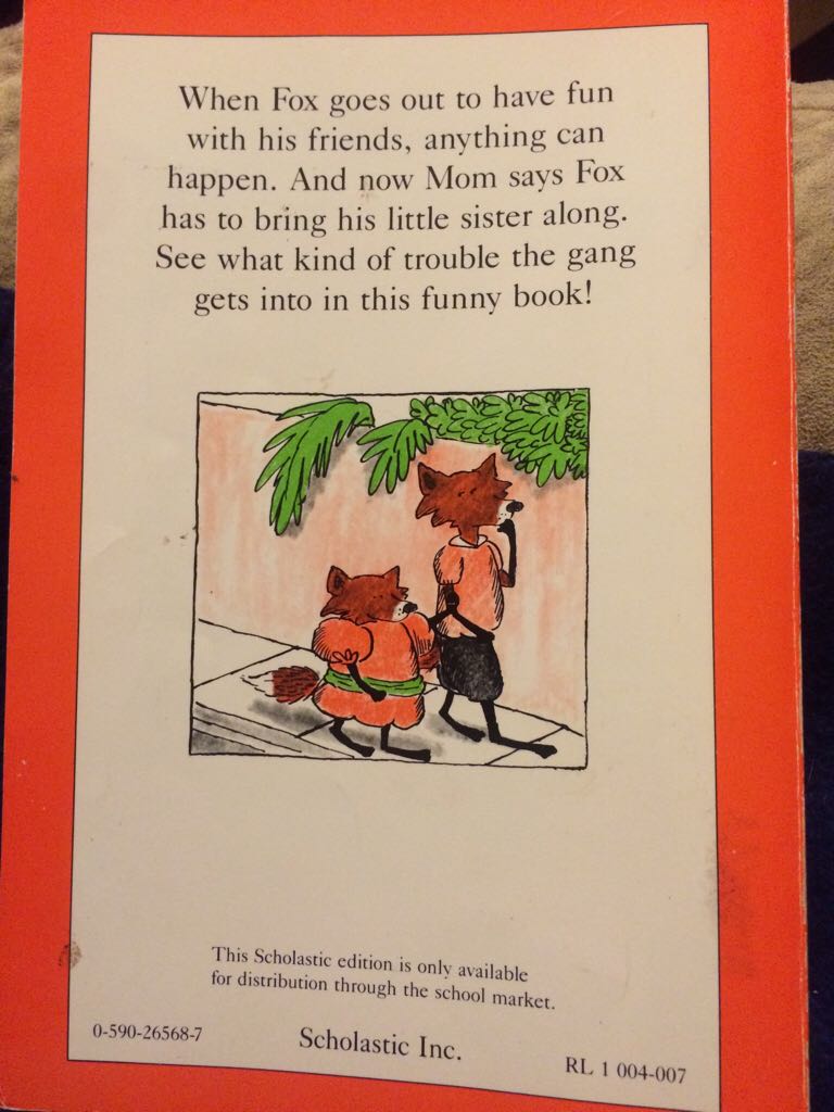 Fox And His Friends - Edward Marshall book collectible [Barcode 9780590265683] - Main Image 2