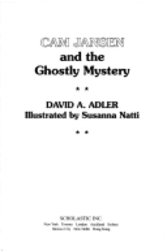 Cam Jansen And The Ghostly Mystery - David A. Adler (Scholastic - Paperback) book collectible [Barcode 9780439133869] - Main Image 1