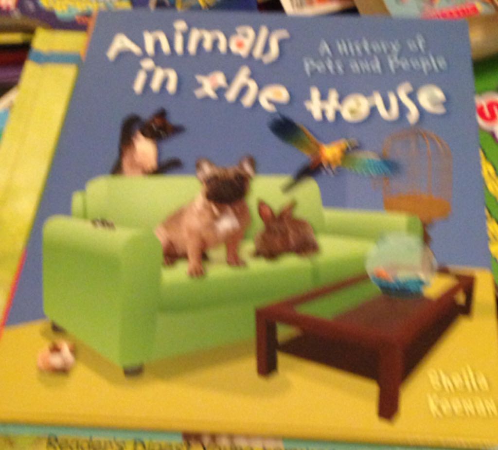 Animals In The House - Shelia Keenan book collectible [Barcode 9780439692861] - Main Image 1