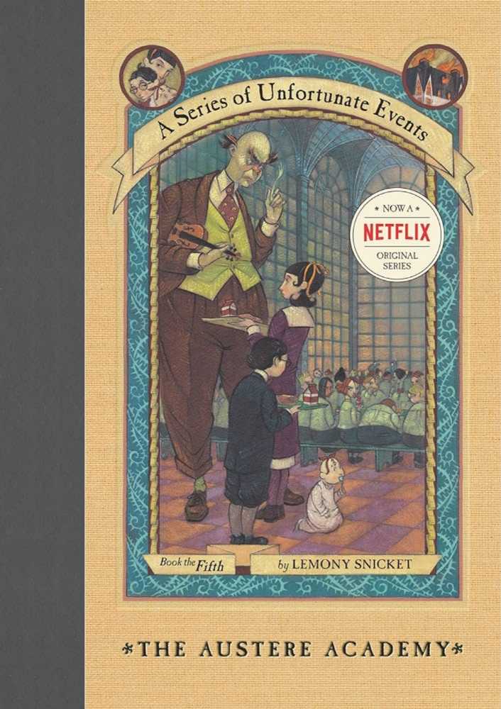 5. The Austere Academy - Lemony Snicket (Harper Collins - Hardcover) book collectible [Barcode 9780064408639] - Main Image 3