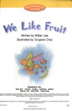 Reader - HFR 12: We Like Fruit