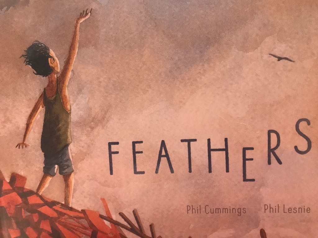 Feathers - Phil Cummings (Scholastic Canada Ltd - Hardcover) book collectible [Barcode 9781443128872] - Main Image 1