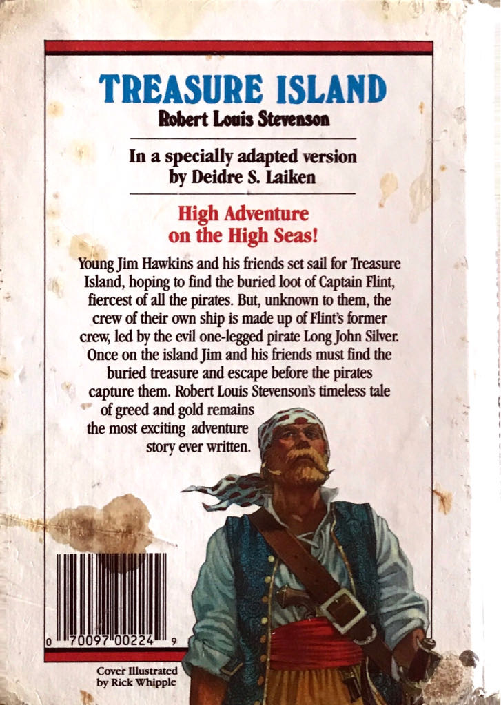 Treasure Island - Robert Louis Stevenson (Baronet Books - Hardcover) book collectible [Barcode 9780866119580] - Main Image 2