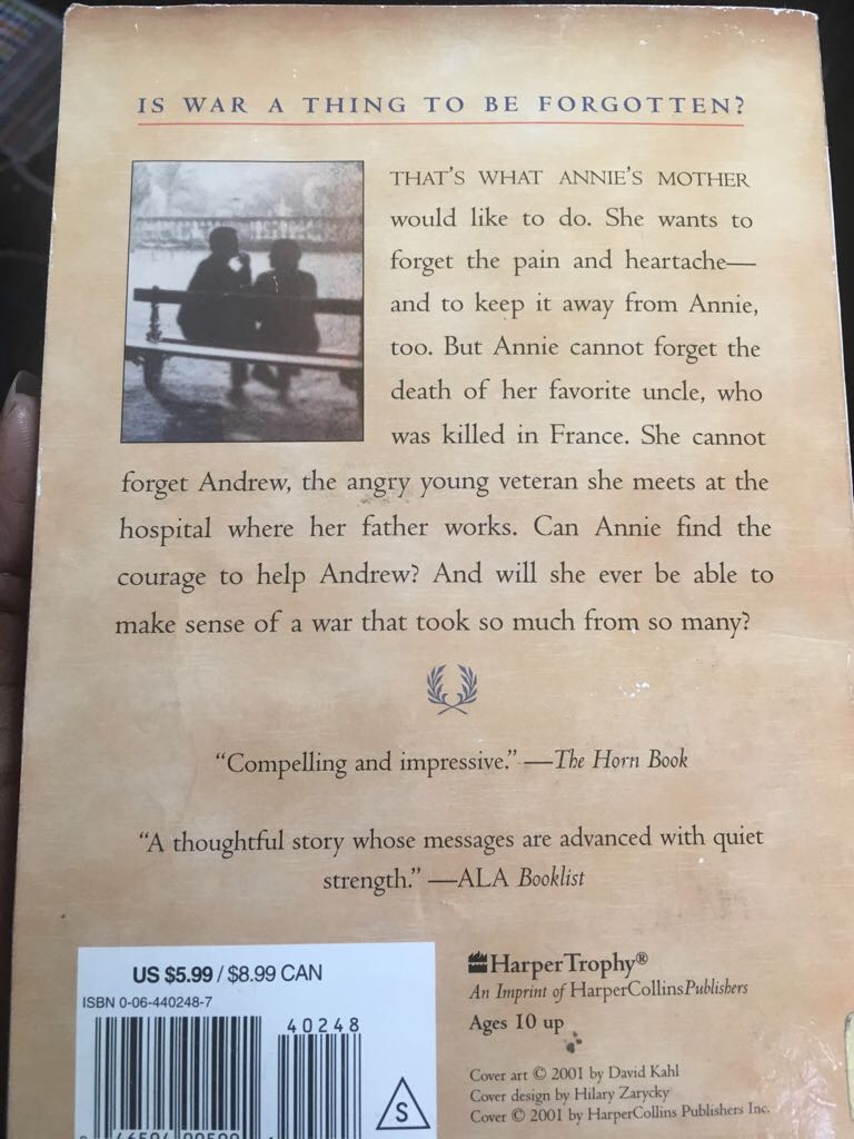 After The Dancing Days - Margaret I. Rostkowski (A Harper Trophy Book/Harper & Row, Publishers) book collectible [Barcode 9780064402484] - Main Image 2