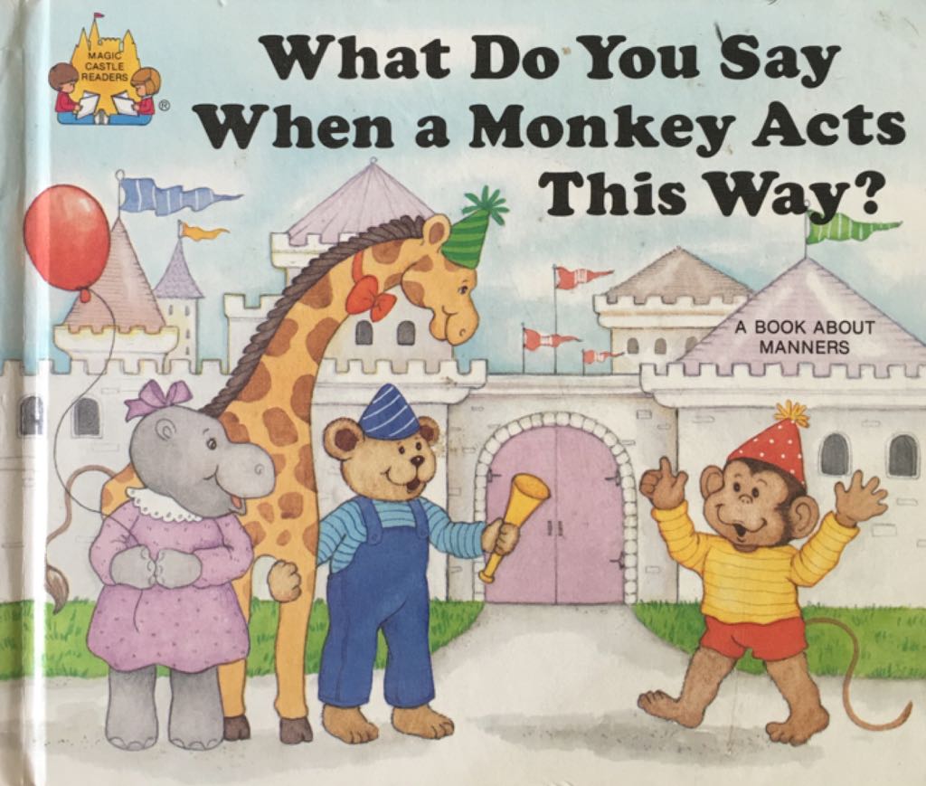 What Do You Say When A Monkey Acts This Way?