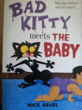 Bad Kitty Meets The Baby - Nick Bruel (Scholastic Inc. - Paperback) book collectible [Barcode 9780545391085] - Main Image 1