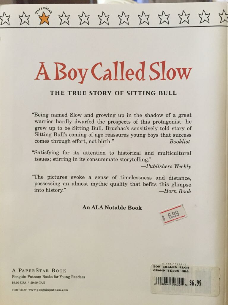 A Boy Called Slow - Joseph Bruchac (Turtleback Books - Paperback) book collectible [Barcode 9780698116160] - Main Image 2