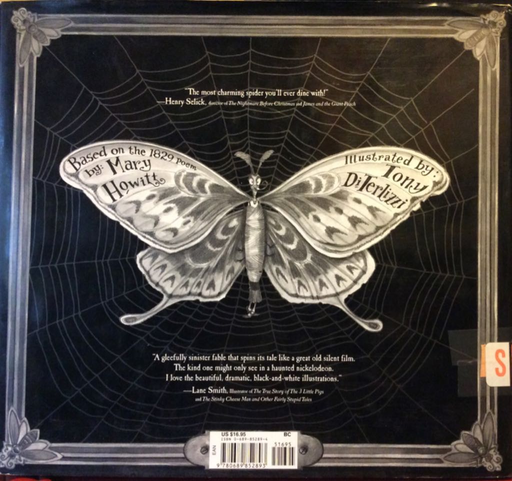 Spider And The Fly, The - Claudia Rowe (A Simon & Schuster Company - Hardcover) book collectible [Barcode 9780689852893] - Main Image 2