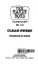 The Hardy Boys CaseFiles #114  Clean Sweep