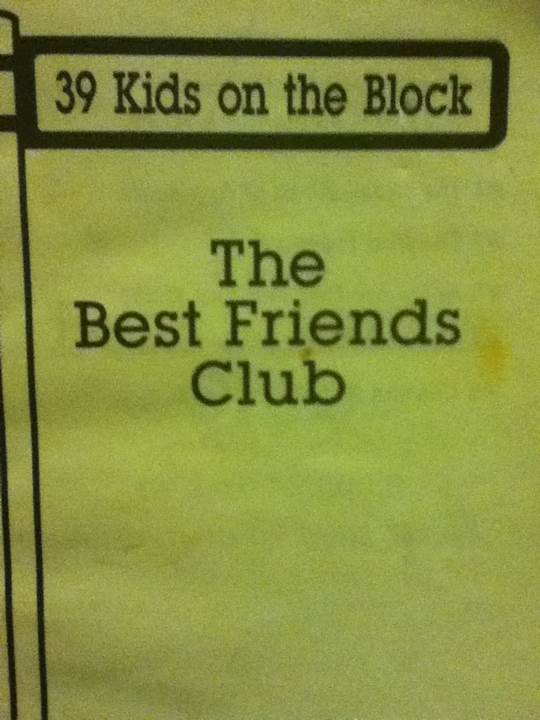 39 Kids On The Block #4: The Best Friends Club