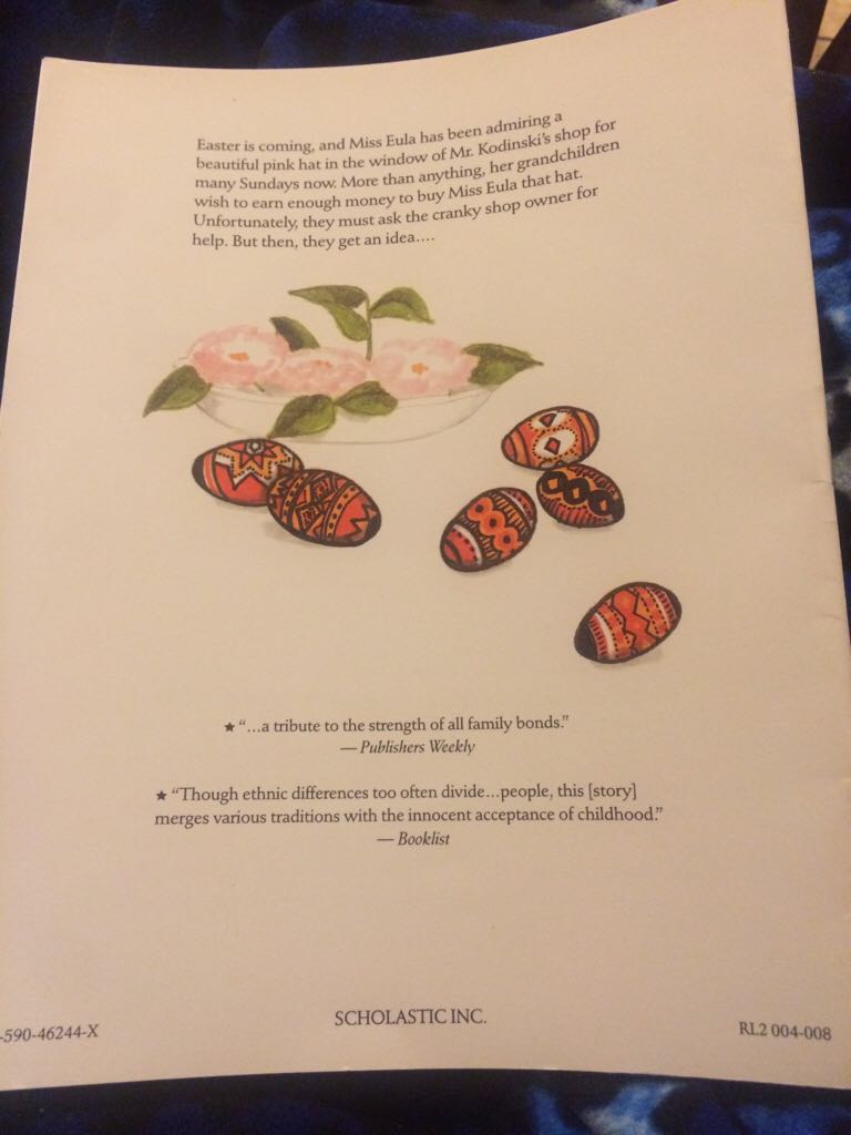 Chicken Sunday - Patricia Polacco (Scholastic Inc - Paperback) book collectible [Barcode 9780590462440] - Main Image 2