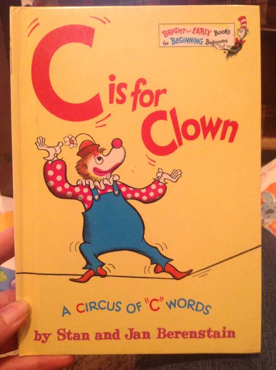 C Is For Clown - Stan Berenstain (Random House Books for Young Readers) book collectible [Barcode 9780394924922] - Main Image 1