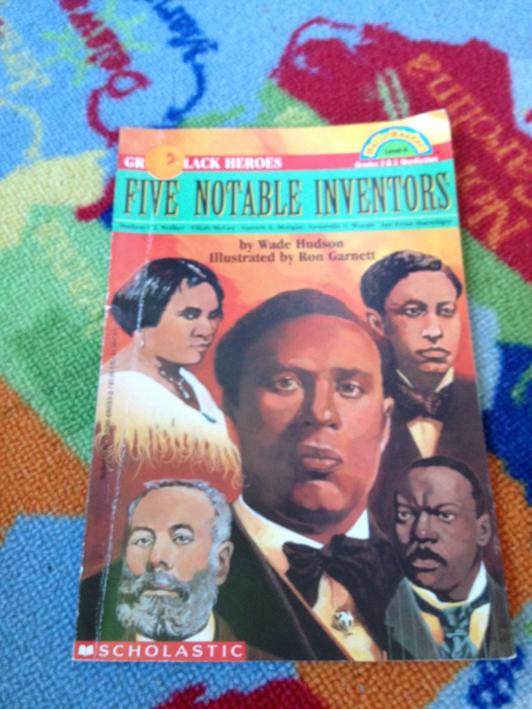 Five Notable Inventors - Wade Hudson (Cartwheel Books - Paperback) book collectible [Barcode 9780590480338] - Main Image 1